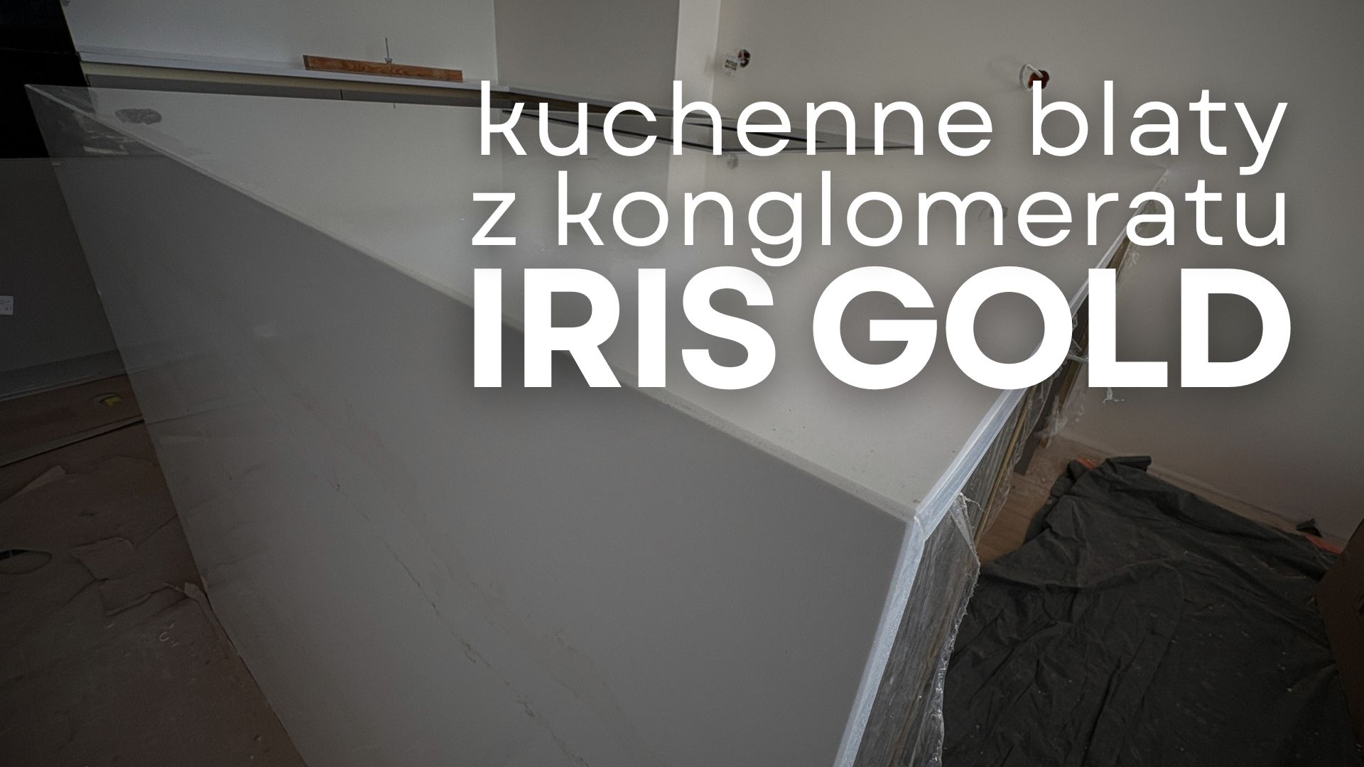 kuchenne blaty z konglomeratu Iris Gold