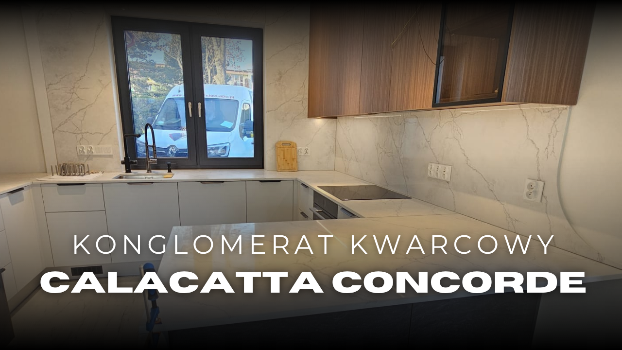 Calacatta Concorde - blaty kuchenne i okładziny ścienne
