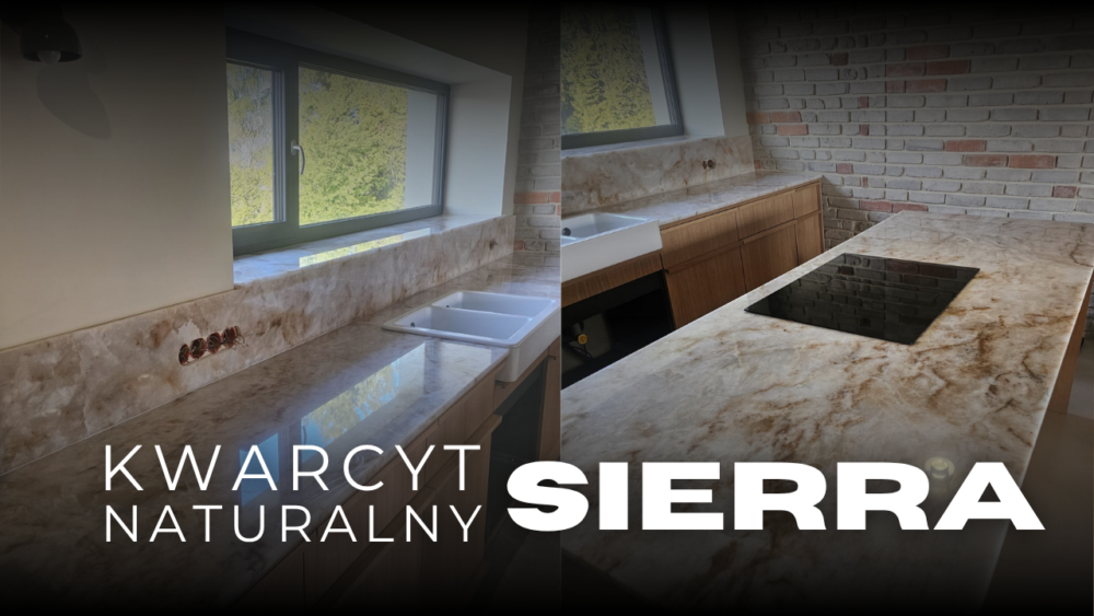 Blaty kuchenne z kwarcytu naturalnego Sierra