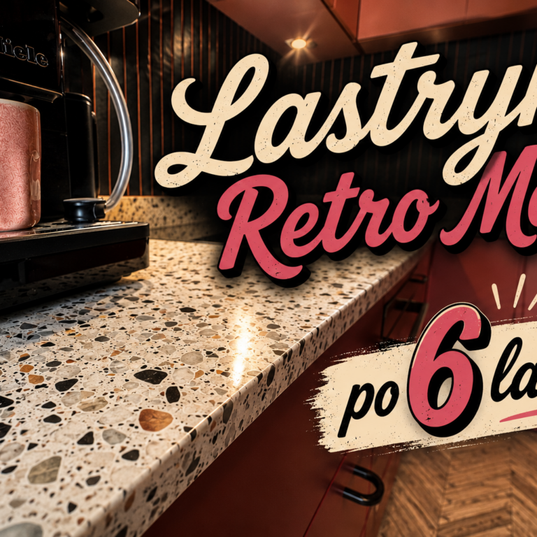 Blaty z lastryko Retro Mood po 6 latach od montażu