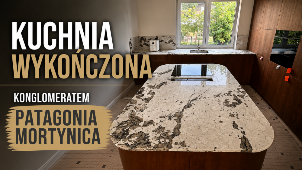 Blaty kuchenne z konglomeratu Patagonia Mortynica