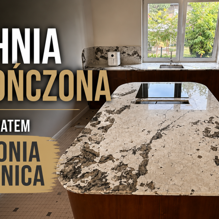 Blaty kuchenne z konglomeratu Patagonia Mortynica