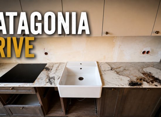 Blaty kuchenne z konglomeratu kwarcowego Patagonia Brive